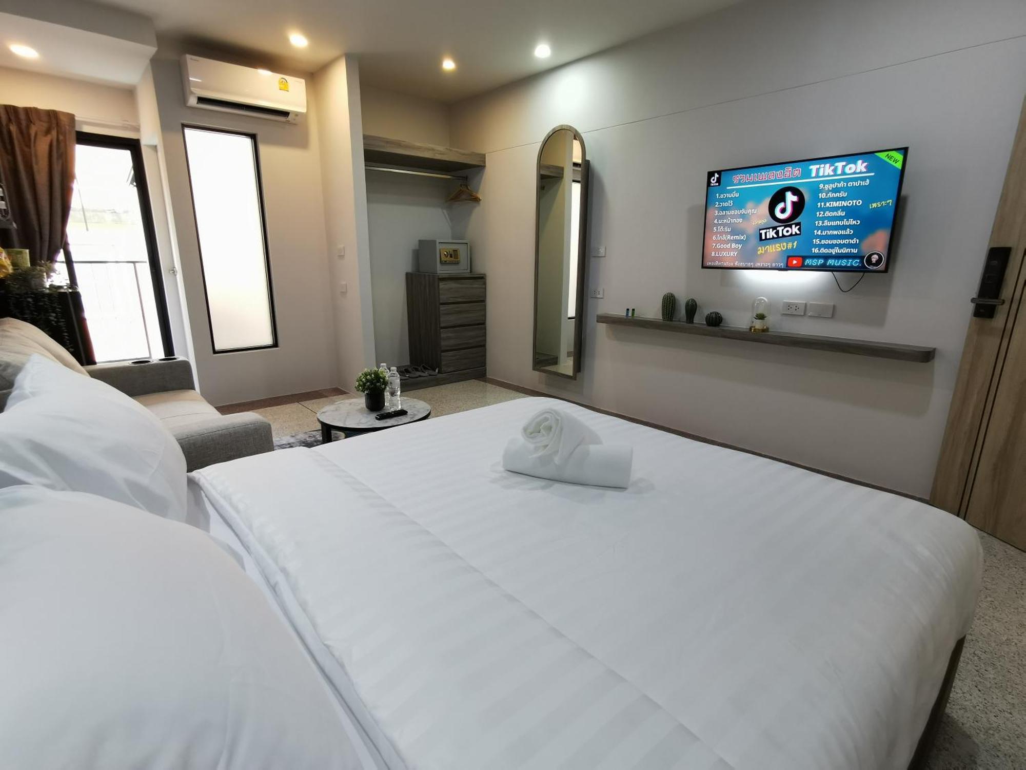 Abc@48 Hotel & Service Apartment Банкок Стая снимка